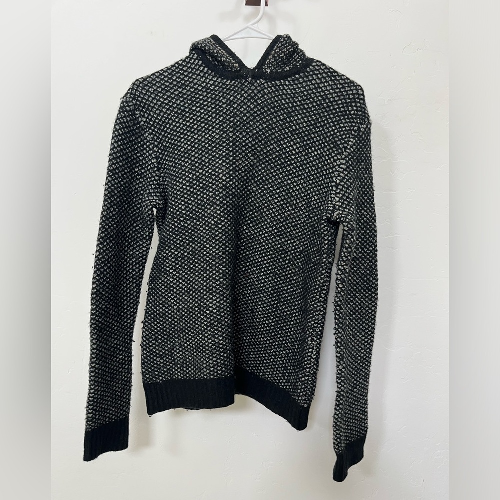 T by Alexander Wang Black and White Knit Sweater